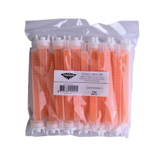 Diamond Mixing Tips - 210cc - 12 Pack